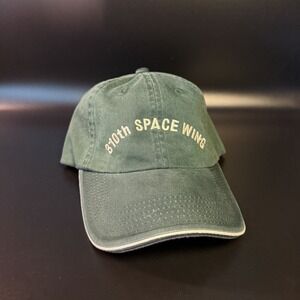 310th‎ Space Wing Port Authority Green Cotton Military Dad Hat Mens OSFM